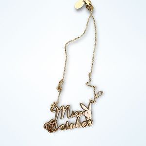 Vintage Playbook Necklace 🐰✨